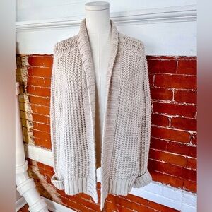 Essentiel  Antwerp Chunky Open Cardigan in Cream